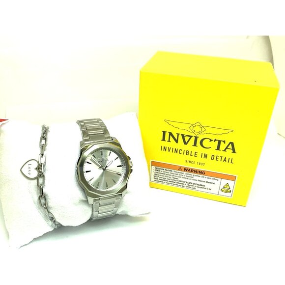 Invicta Women\'s Watch 48577 Speedway Quartz Silver Dial Stainless Steel 34mm main image 6
